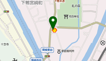 ニコニコレンタカー 京都下鴨宮河町店の地図画像