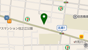 ニコニコレンタカー 住之江北島店の地図画像