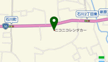 ニコニコレンタカー 水戸石川店の地図画像