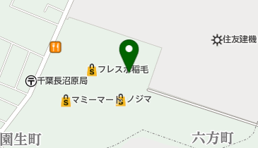 ニコニコレンタカー YHフレスポ稲毛店の地図画像