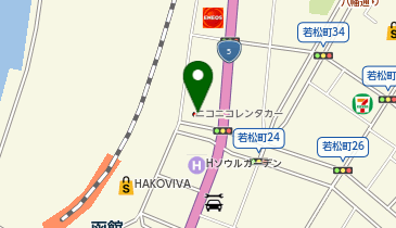 ニコニコレンタカー 函館駅前店の地図画像