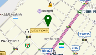 ニコニコレンタカー 函館ベイエリア店の地図画像