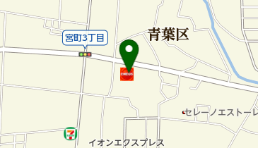 ニコニコレンタカー 仙台福沢町店の地図画像