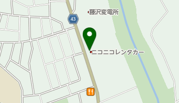 ニコニコレンタカー 藤沢大庭店の地図画像