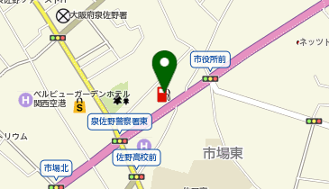 ニコニコレンタカー 泉佐野上町店の地図画像