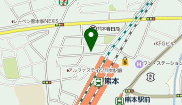 ニコニコレンタカー 熊本駅店の地図画像