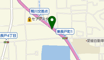 ニコニコレンタカー 松山東長戸店の地図画像
