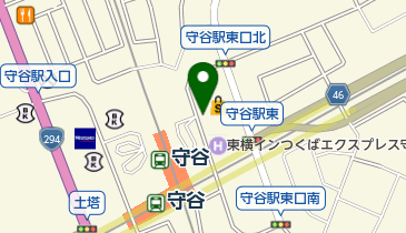 ニコニコレンタカー 守谷駅店の地図画像