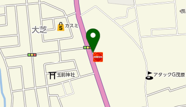 ニコニコレンタカー 茂原大芝店の地図画像