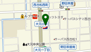 ニコニコレンタカー 岡山西古松店の地図画像
