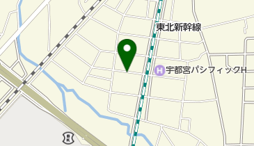 ニコニコレンタカー 宇都宮簗瀬店の地図画像