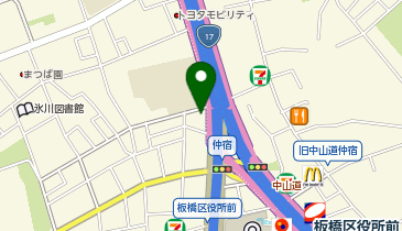 ニコニコレンタカー 板橋氷川町店の地図画像