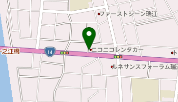 ニコニコレンタカー 江戸川新堀店の地図画像