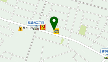 ニコニコレンタカー 袖ケ浦蔵波台店の地図画像