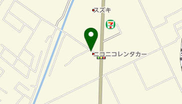 ニコニコレンタカー 宇部中野開作店の地図画像