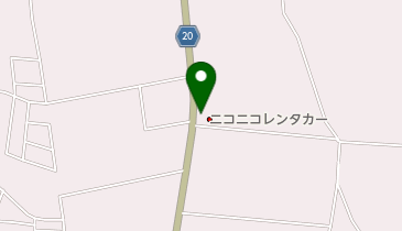 ニコニコレンタカー 坂東大谷口店の地図画像