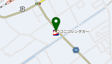ニコニコレンタカー 千葉横芝光町店の地図画像