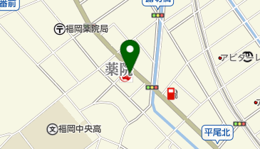 ニコニコレンタカー 福岡平尾店の地図画像