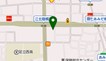 ニコニコレンタカー YH西新井店の地図画像