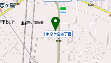 ニコニコレンタカー 国分寺東恋ヶ窪店の地図画像