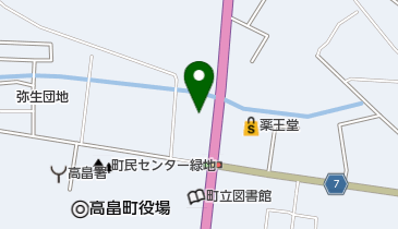 ニコニコレンタカー 東置賜高畠店の地図画像