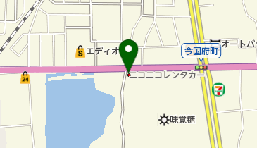 ニコニコレンタカー 大和郡山今国府店の地図画像