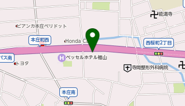 ニコニコレンタカー 福山南本庄3丁目店の地図画像