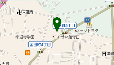 ニコニコレンタカー 守口佐太中町店の地図画像