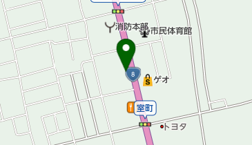 ニコニコレンタカー 長浜勝町店の地図画像