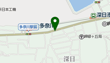 ニコニコレンタカー 南海多奈川駅前店の地図画像