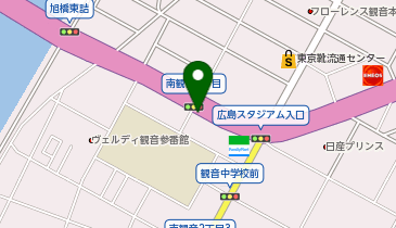 ニコニコレンタカー 広島南観音店の地図画像