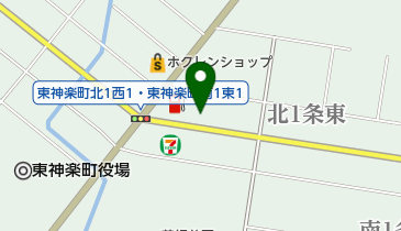 ニコニコレンタカー 東神楽北1条店の地図画像