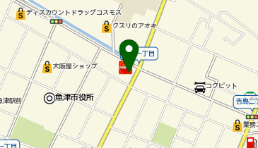 ニコニコレンタカー 魚津吉島店の地図画像