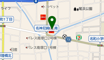 ニコニコレンタカー 尼崎名神店の地図画像