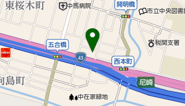 ニコニコレンタカー 尼崎西本町店の地図画像