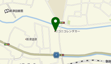 ニコニコレンタカー 新潟新津本町店の地図画像