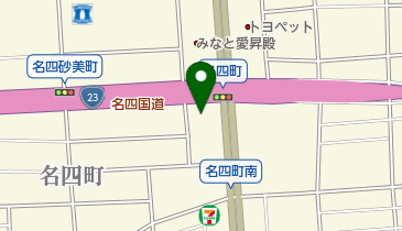ニコニコレンタカー 名古屋名四町店の地図画像