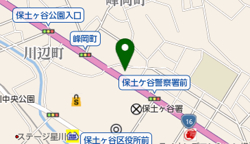 ニコニコレンタカー 保土ヶ谷峰岡町店の地図画像