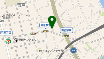 ニコニコレンタカー 葛飾青戸店の地図画像