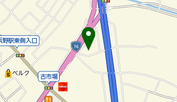 ニコニコレンタカー 千葉浜野町店の地図画像