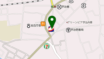 ニコニコレンタカー 宇治壱番店の地図画像