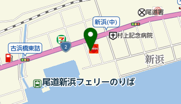 ニコニコレンタカー 尾道新浜店の地図画像