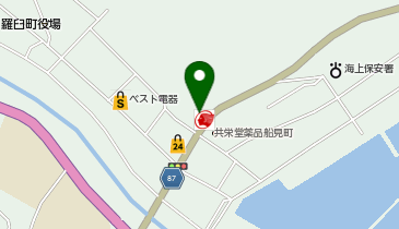 ニコニコレンタカー 羅臼船見町店の地図画像