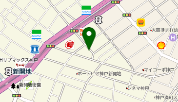 ニコニコレンタカー 新開地駅店の地図画像