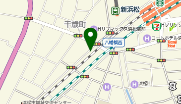 ニコニコレンタカー 浜松駅西店の地図画像