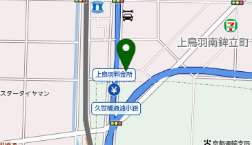 ニコニコレンタカー 京都上鳥羽口駅店の地図画像