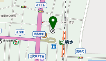 ニコニコレンタカー 清水駅西口店の地図画像