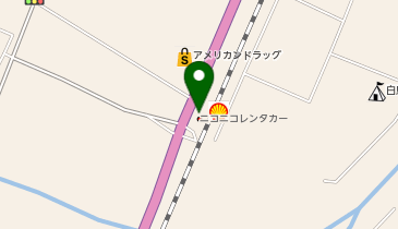 ニコニコレンタカー 白馬ふかそら店の地図画像