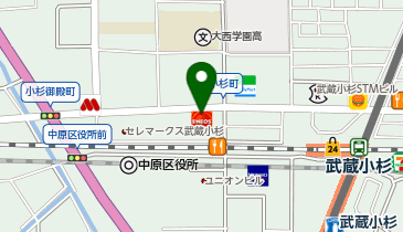 ニコニコレンタカー 川崎小杉店の地図画像