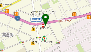 ニコニコレンタカー 八王子高倉町店の地図画像